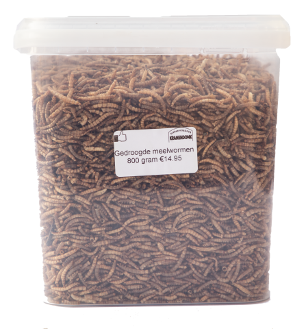Snoep / snacks Meelwormen gedroogd 800 gr