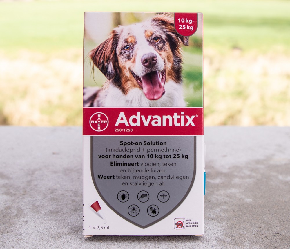 barsten Belachelijk aankleden Advantix vlooiendruppels voor honden van 10-25 kilo | Dierenvoerwinkel.nl
