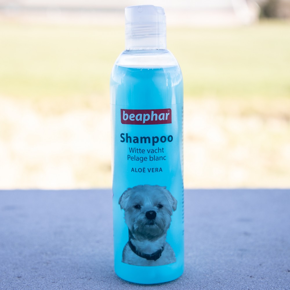Beaphar shampoo voor witte vacht honden |